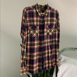 Eddie Bauer flannel women’s tall